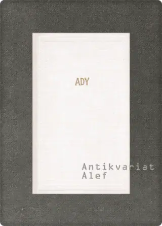 Naslovnica: Ady