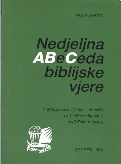 Naslovnica: Nedjeljna ABeCeda biblijske vjere
