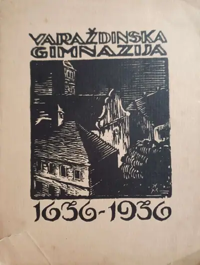 Naslovnica: Spomenica Varaždinske gimnazije 1636.-1936.