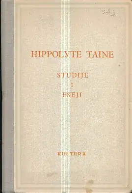 Naslovnica: Studije i eseji