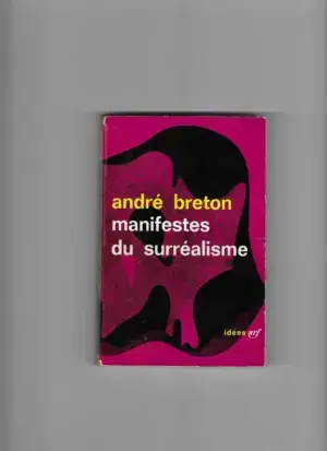 Naslovnica: Manifestes du surrealisme