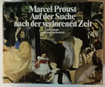 Naslovnica: Auf der Suche nach der verlorenen Zeit 1-10