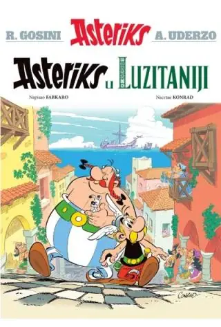 Naslovnica: ASTERIKS U LUZITANIJI 41