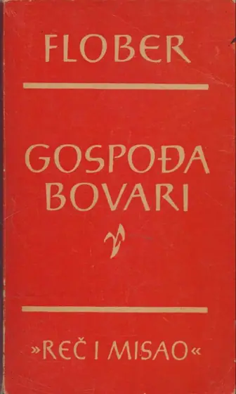 Naslovnica: Gospođa Bovari