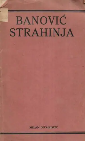 Naslovnica: Banović Strahinja