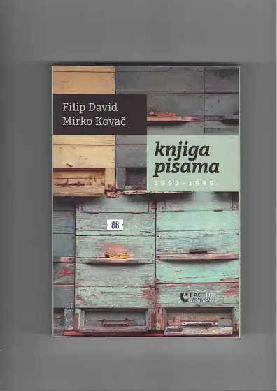 Naslovnica: Knjiga pisama 1992-1995.
