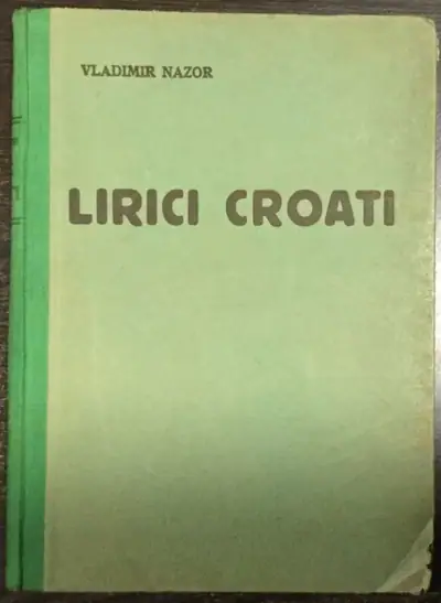 Naslovnica: Lirici Croati