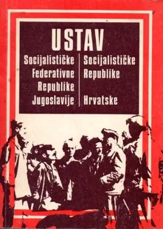 Naslovnica: Ustav SFRJ ustav SRH
