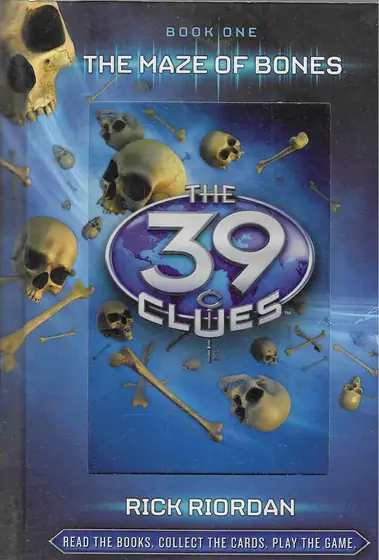 Naslovnica: The Maze of Bones – The 39 Clues