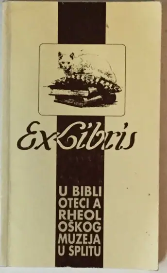 Naslovnica: Ex Libris u Biblioteci Arheološkog Muzeja u Splitu