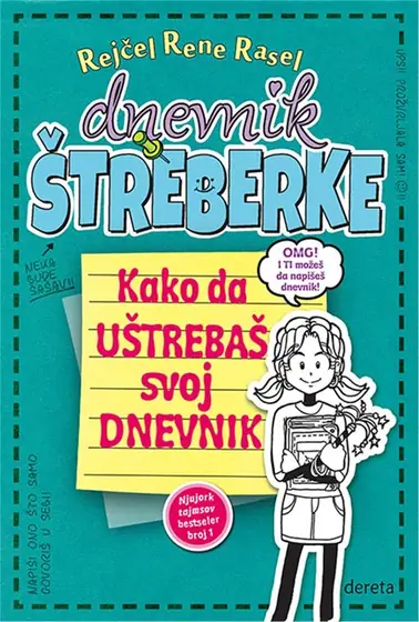 Naslovnica: Dnevnik štreberke 3 1/2 ‒ Kako da uštrebaš svoj dnevnik