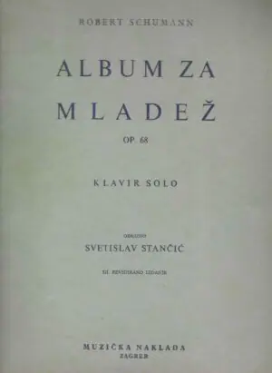 Naslovnica: Album za mladež, Klavir solo, op.68