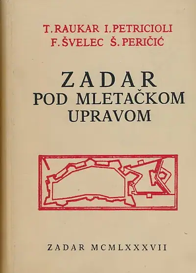 Naslovnica: Zadar pod mletačkom upravom