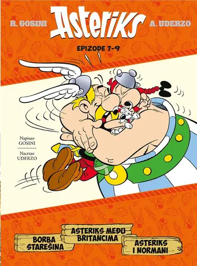 Naslovnica: Asteriks - knjiga 3 (epizode 7-9)