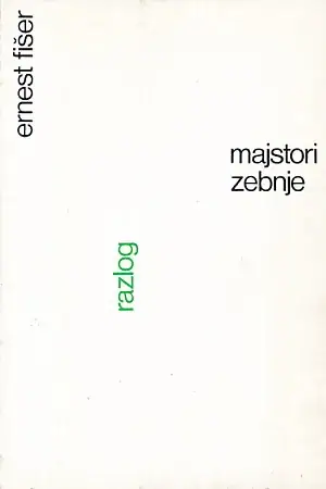Naslovnica: Majstori zebnje