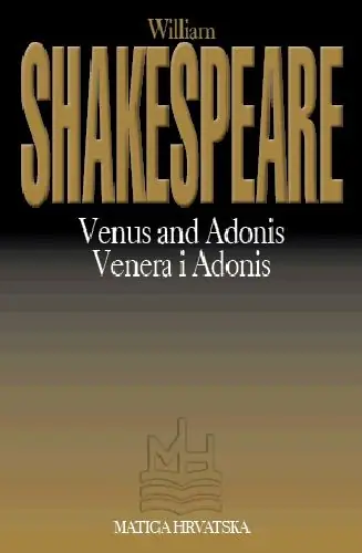 Naslovnica: Venus and Adonis
