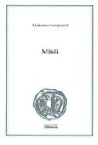 Naslovnica: MISLI