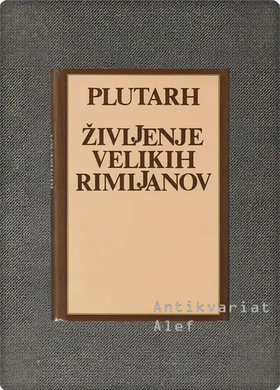Naslovnica: Življenje velikih Rimljanov