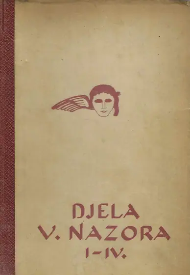 Naslovnica: Djela V. Nazora 1-4