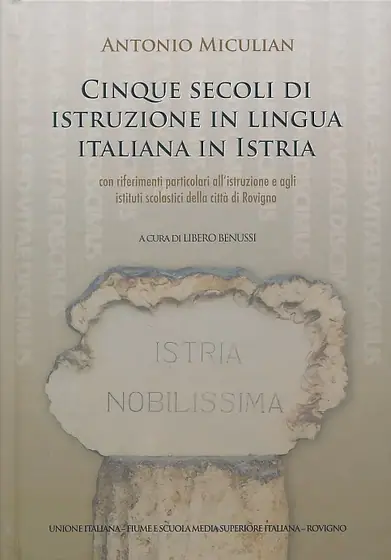 Naslovnica: Cinque secoli di istruzione in lingua italijana