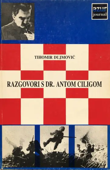 Naslovnica: Razgovori s dr. Antom Ciligom