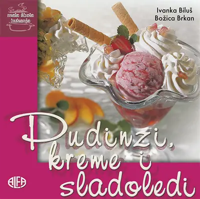 Naslovnica: Pudinzi, kreme i sladoledi