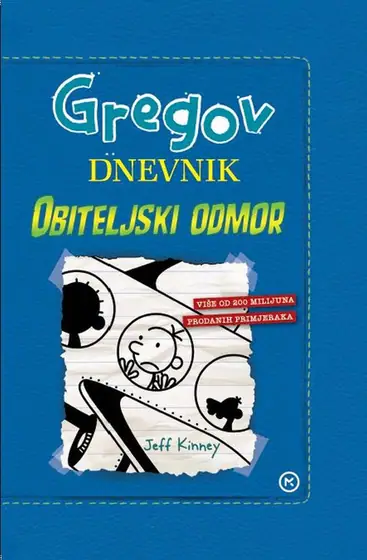Naslovnica: Gregov dnevnik 12: Obiteljski odmor