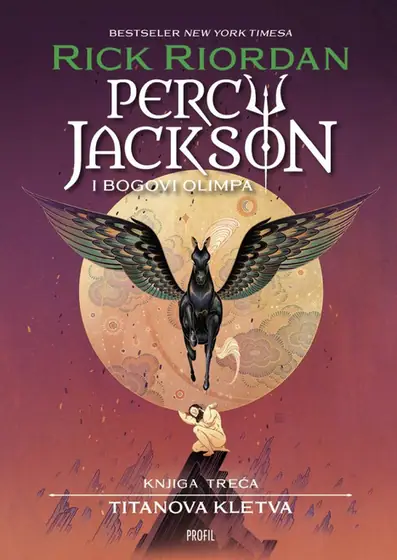 Naslovnica: Percy Jackson i Bogovi Olimpa - Titanova kletva