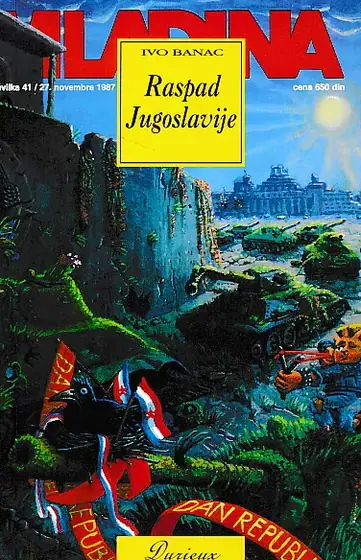 Naslovnica: Raspad Jugoslavije