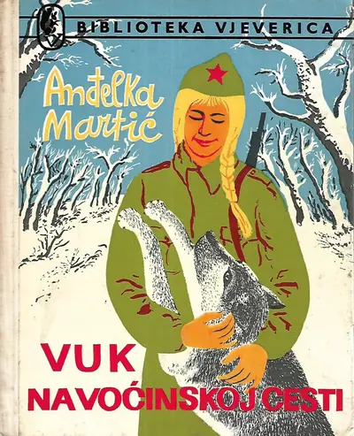 Naslovnica: Vuk na Voćinskoj cesti – s potpisom Anđelke Martić
