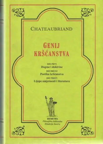 Naslovnica: Genij kršćanstva I-IV