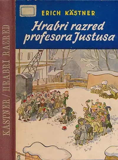Naslovnica: Hrabri razred profesora Justusa : roman za djecu