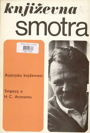Naslovnica: Književna smotra, br. 49/1983