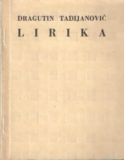 Naslovnica: Lirika