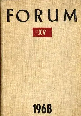 Naslovnica: Forum 15/1968