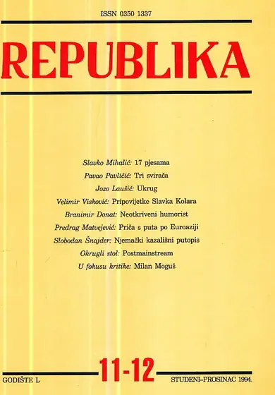 Naslovnica: Republika 11-12/1994