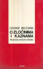 Naslovnica: O zločinima i kaznama