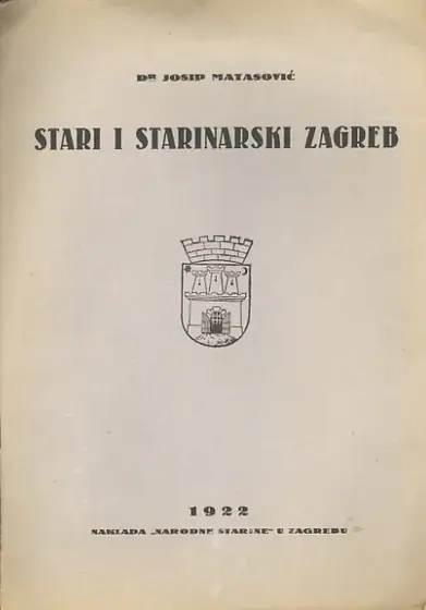 Naslovnica: Stari i starinarski Zagreb