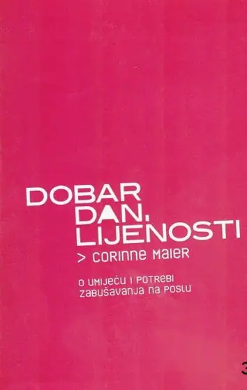 Naslovnica: Dobar dan, lijenosti