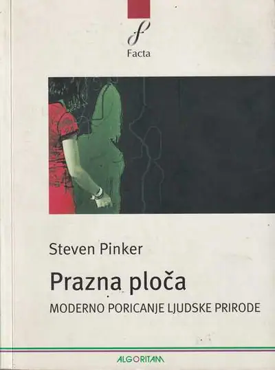 Naslovnica: Prazna ploča, moderno poricanje ljudske prirode