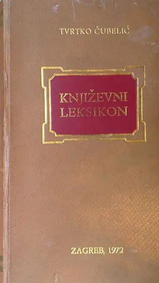 Naslovnica: Književni leksikon