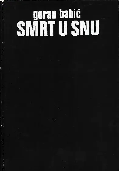 Naslovnica: Smrt u snu