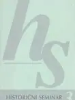 Naslovnica: Historični seminar 3. Zbornik predavanj 1998-2000