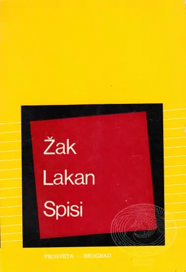 Naslovnica: Spisi (izbor)