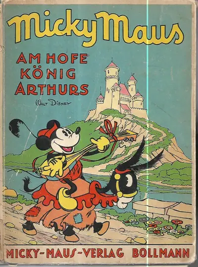 Naslovnica: Micky Maus am hofe konig Arthurs