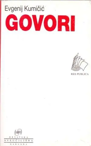 Naslovnica: Govori