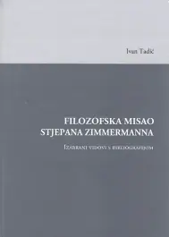 Naslovnica: Filozofska misao Stjepana Zimmermanna