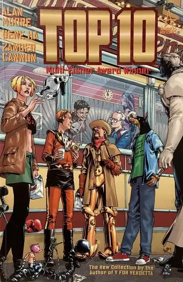 Naslovnica: Top 10 Book One - Moore Ha Cannon