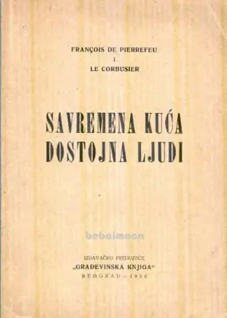 Naslovnica: Savremena kuća dostojna ljudi