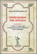 Naslovnica: Pariške rasprave Tome Akvinskoga